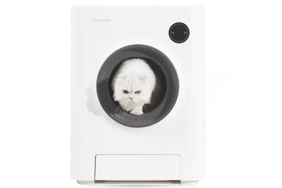 small automatic litter box